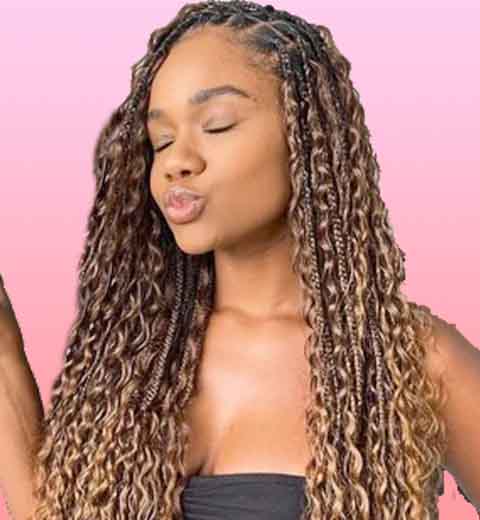 Box Bohemian Braids